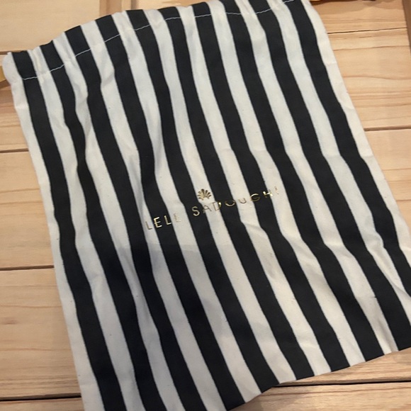 Lele Sadoughi Black Plaid Embellished Headband - Picture 7 of 7